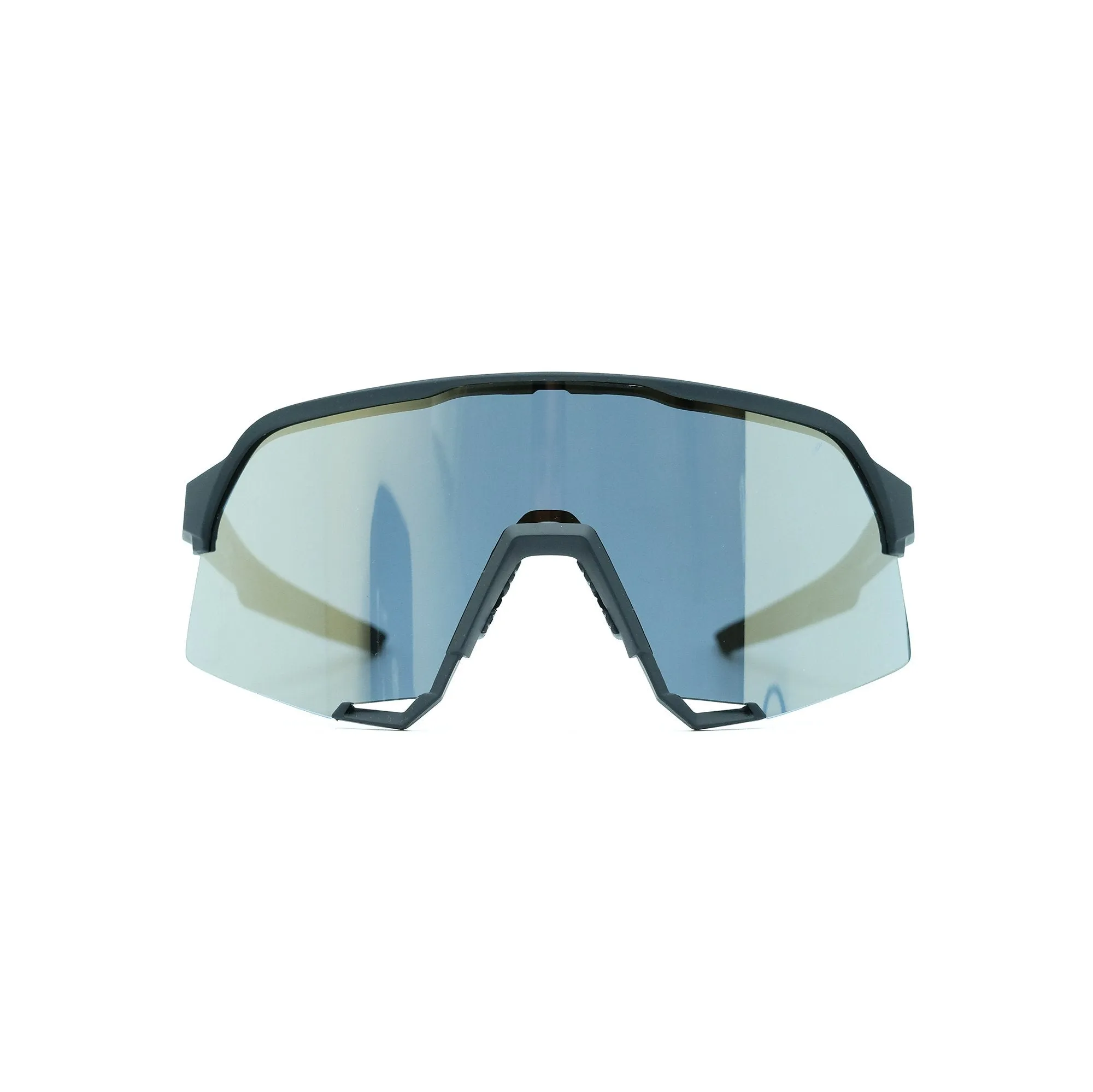 100% S3 Sunglasses - Soft Tact Black (Gold)
