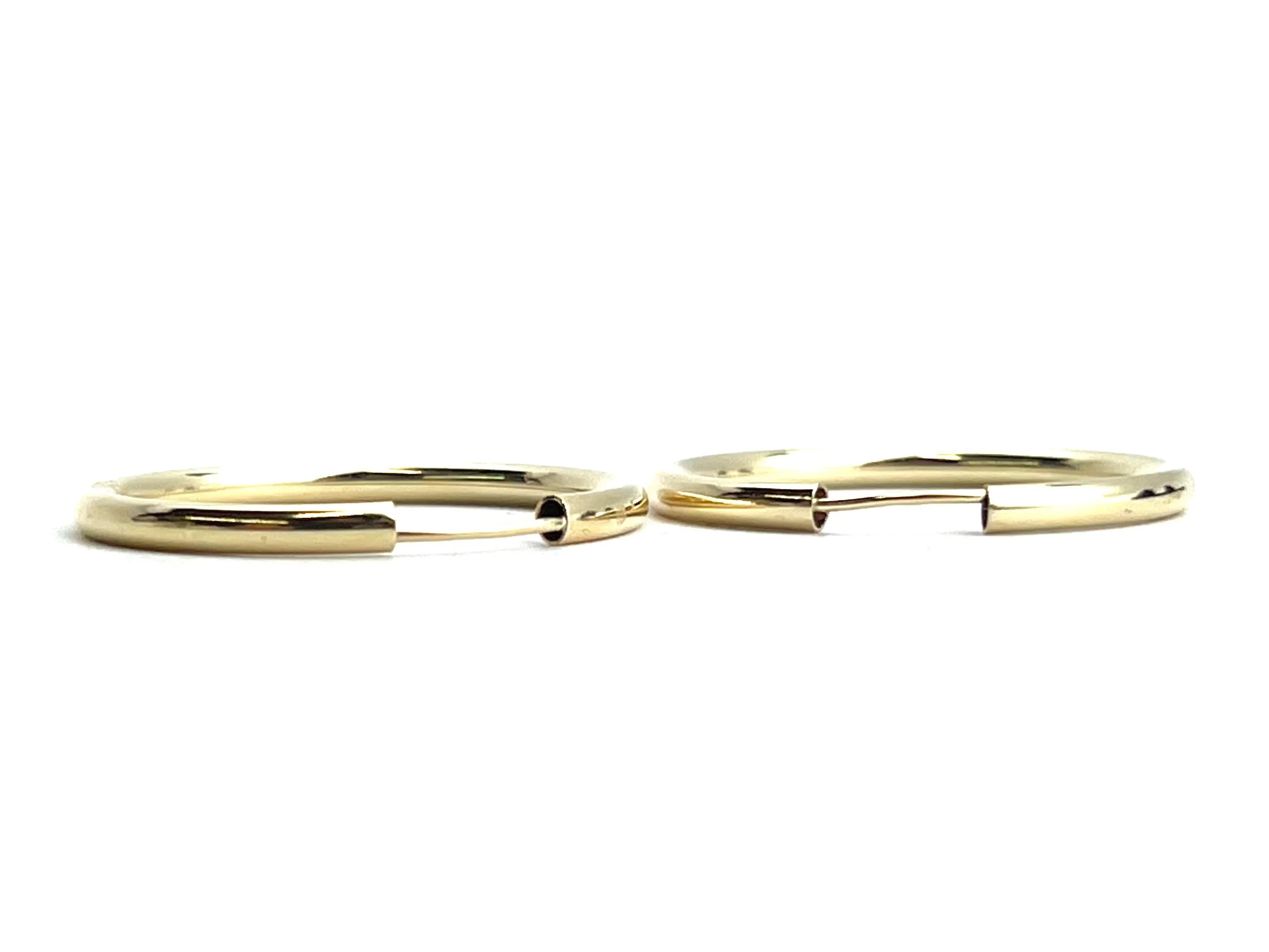 14KGF Endless Hoops, Sku#090 ENDLESS 2