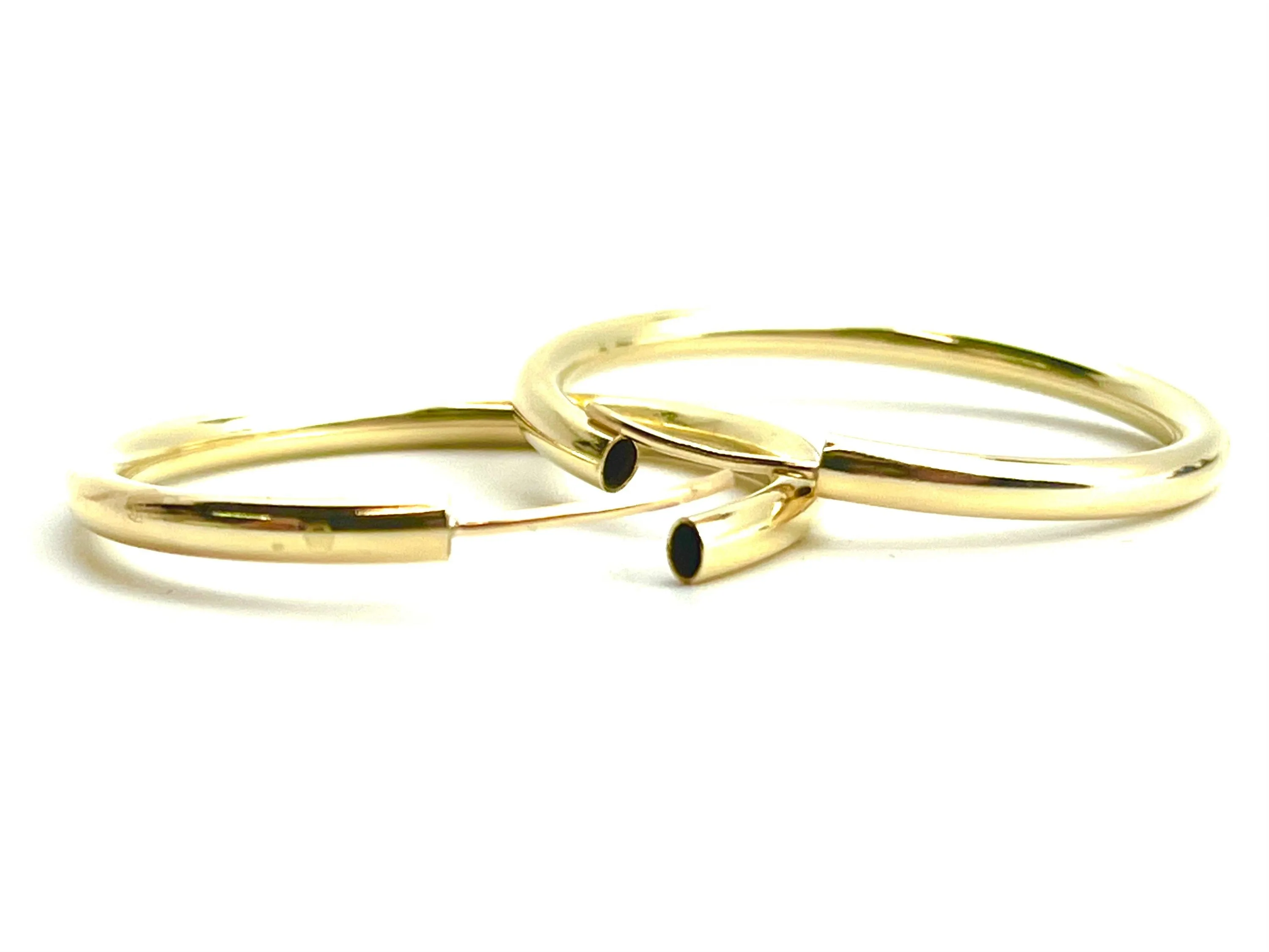 14KGF Endless Hoops, Sku#090 ENDLESS 2