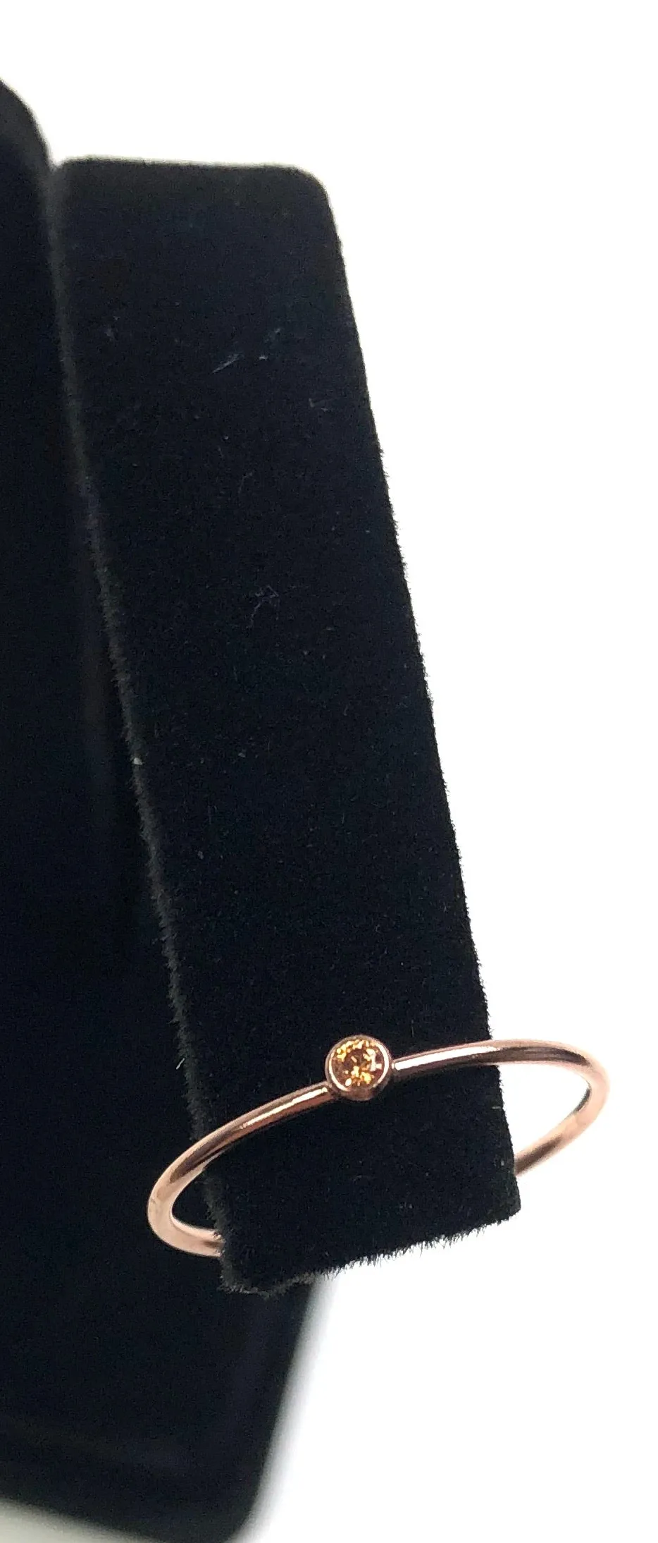 14kRGF 2mm Champagne Stacking Ring