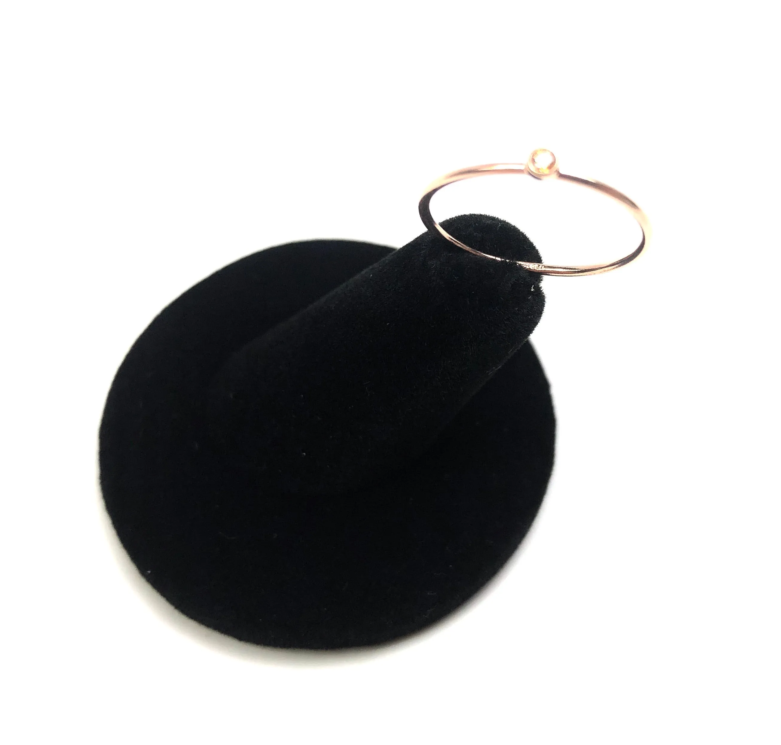 14kRGF 2mm Champagne Stacking Ring
