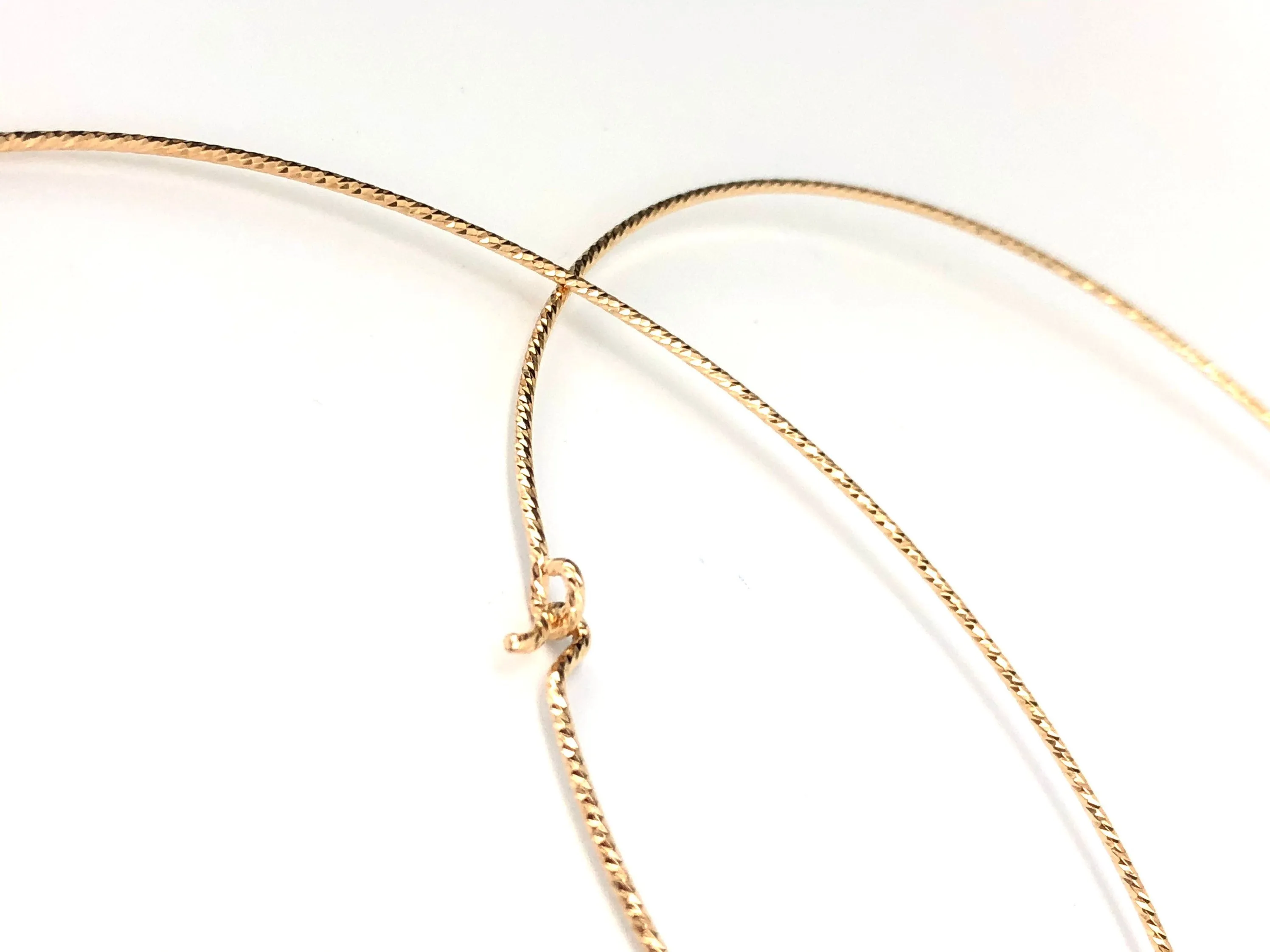 15” 1.3mm Sparkle Wire Choker Sku#402196315P1
