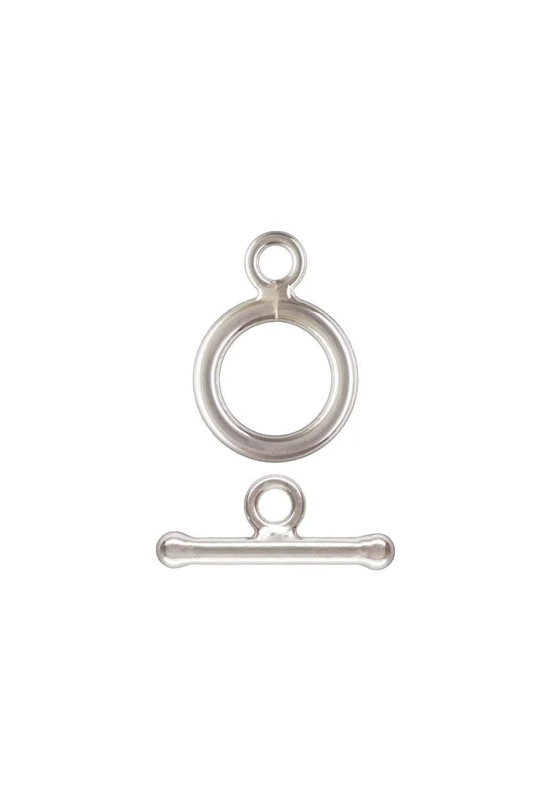 1.5mm Round Toggle Set, Sterling Silver. Made in USA. #5002081SET