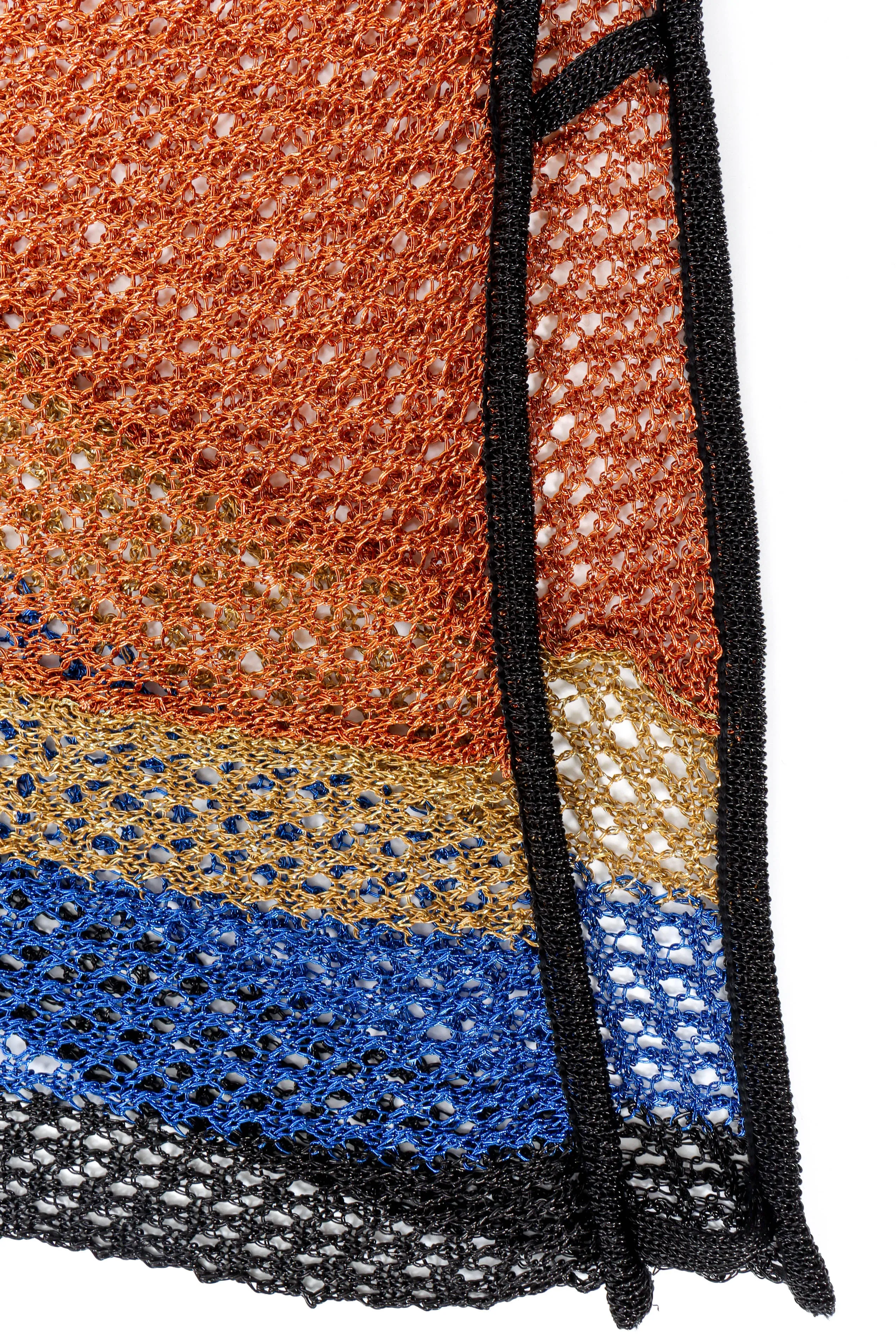 2017 S/S Tropical Fishnet Mesh Poncho