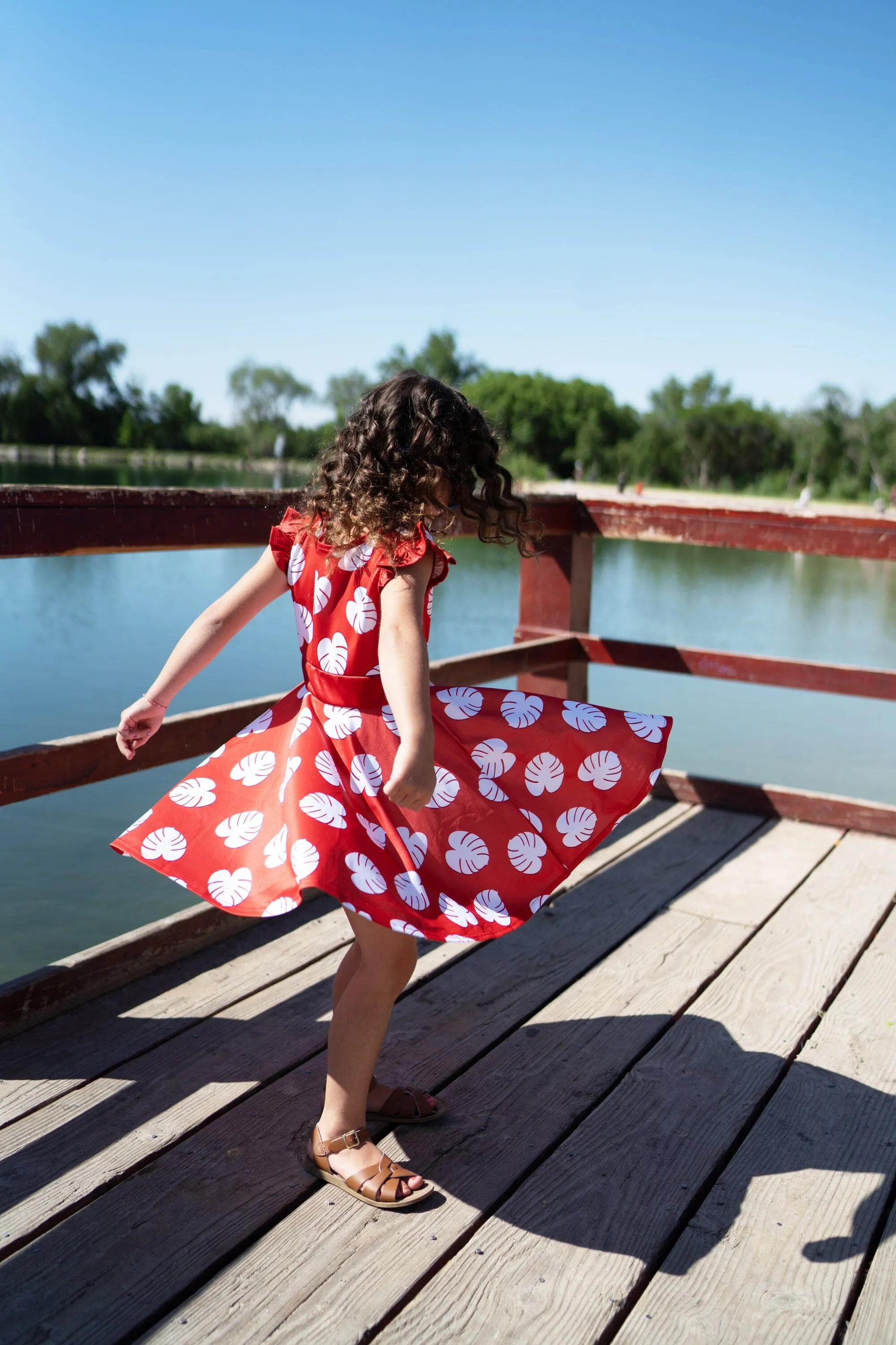 Aloha Twirl Dress