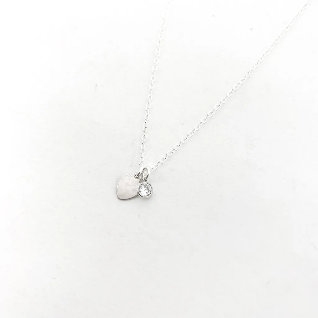 Athena Sparkling Love Necklace