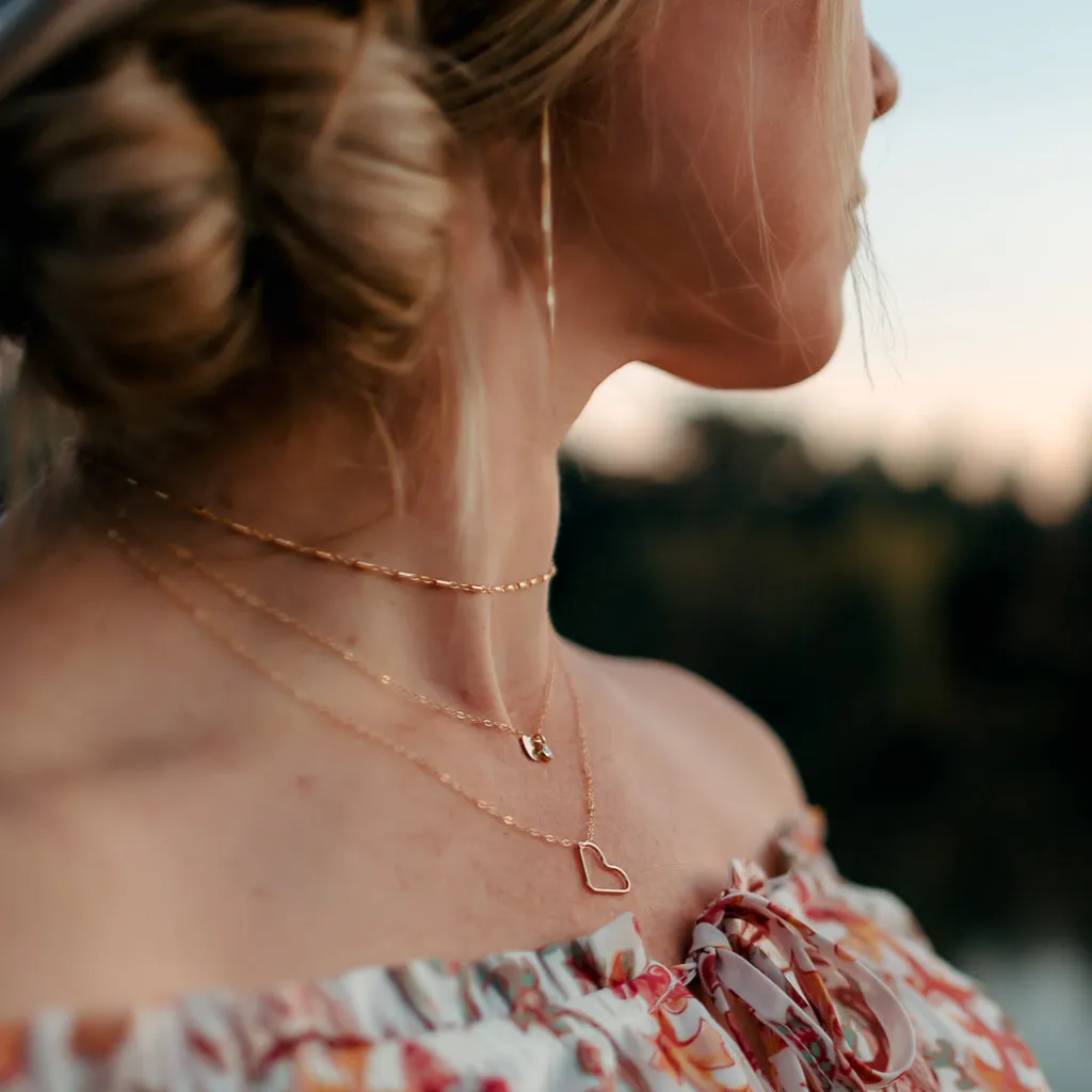 Athena Sparkling Love Necklace
