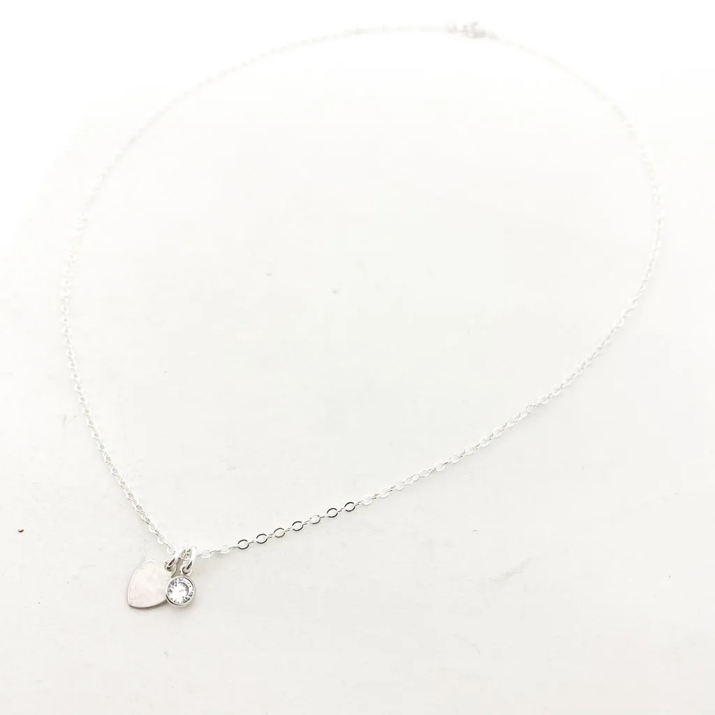 Athena Sparkling Love Necklace