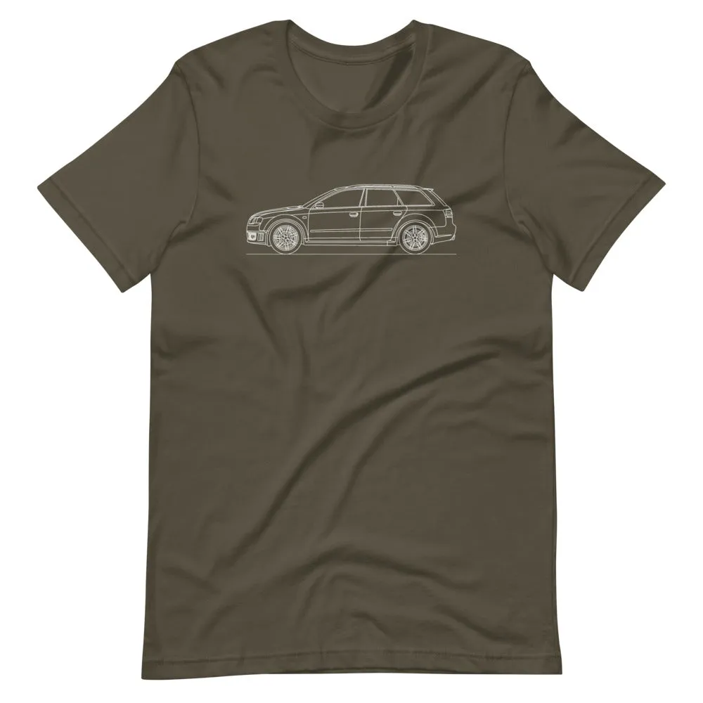 Audi B7 RS4 Avant silhouette T-shirt