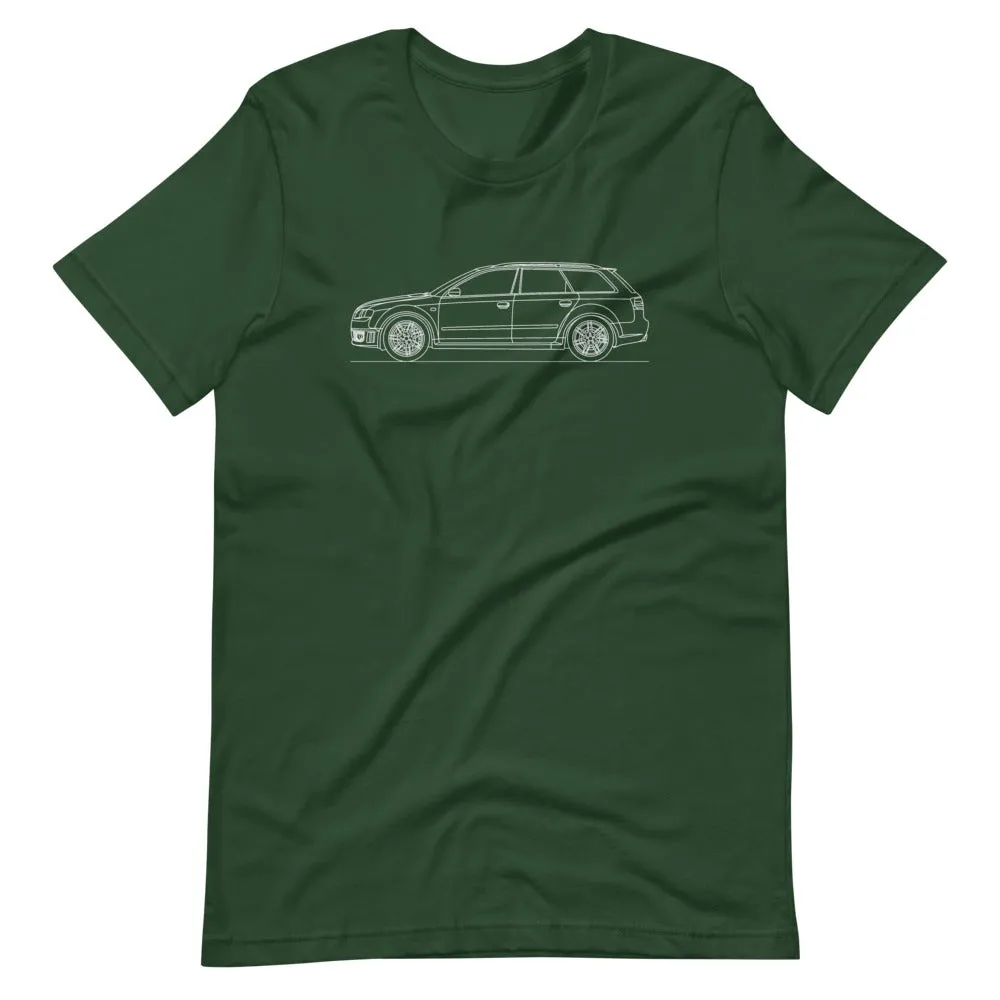 Audi B7 RS4 Avant silhouette T-shirt