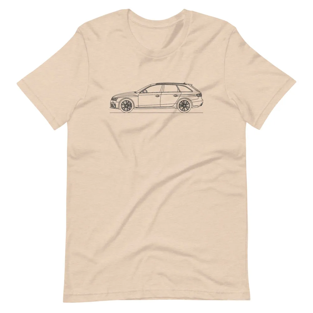 Audi B8 RS4 Avant silhouette T-shirt