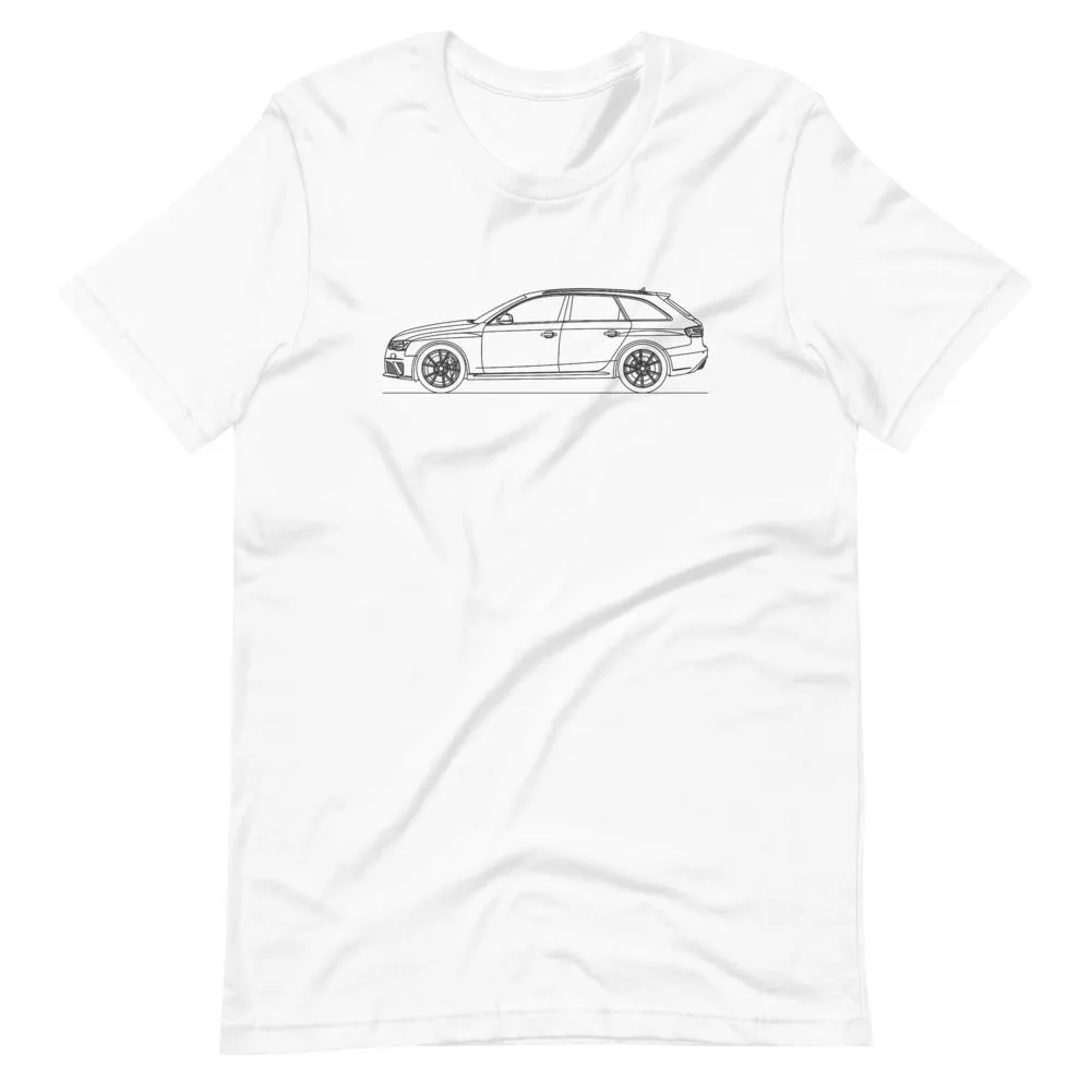 Audi B8 RS4 Avant silhouette T-shirt
