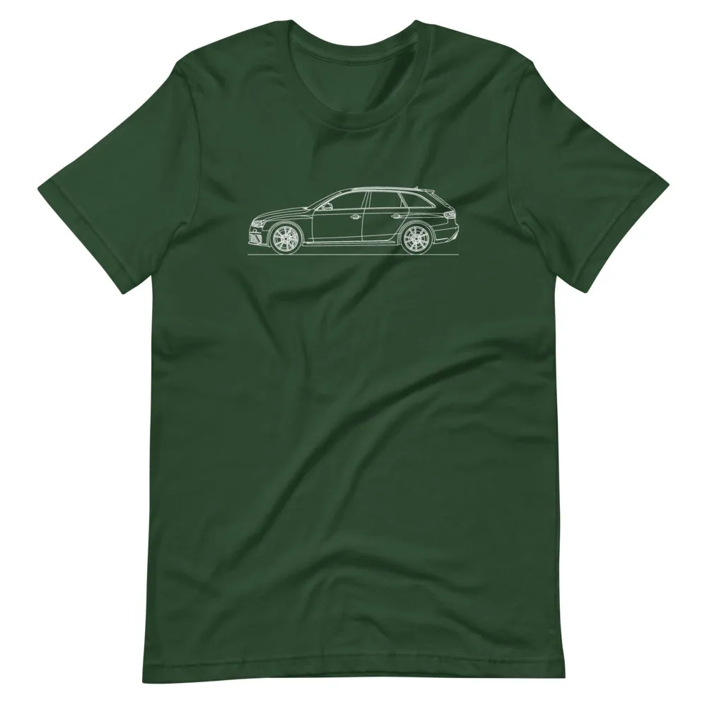 Audi B8 RS4 Avant silhouette T-shirt