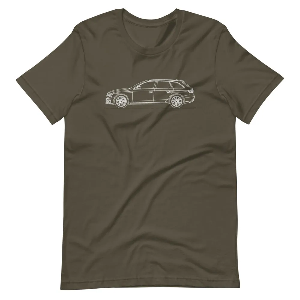Audi B8 RS4 Avant silhouette T-shirt