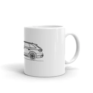 Audi B9 RS4 Avant Silhouette Mug