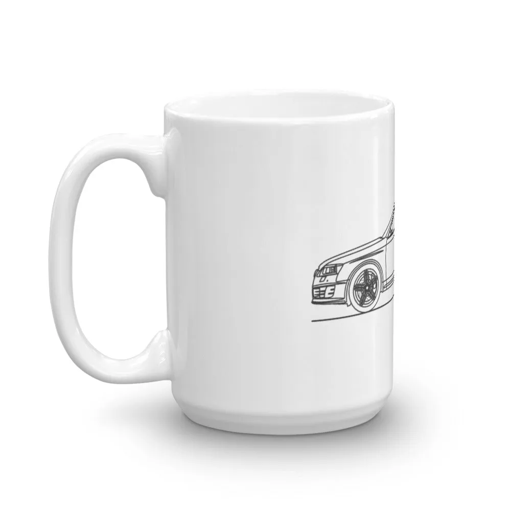 Audi C6 RS6 Avant Silhouette Mug