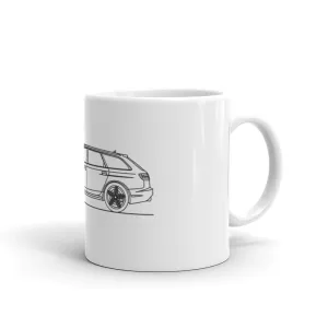 Audi C6 RS6 Avant Silhouette Mug