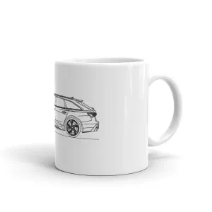 Audi C8 RS6 Avant Outline Mug