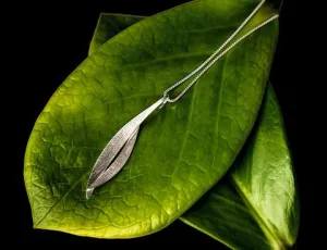 Bali "Bulu" Sterling Silver Fair Trade Pendant