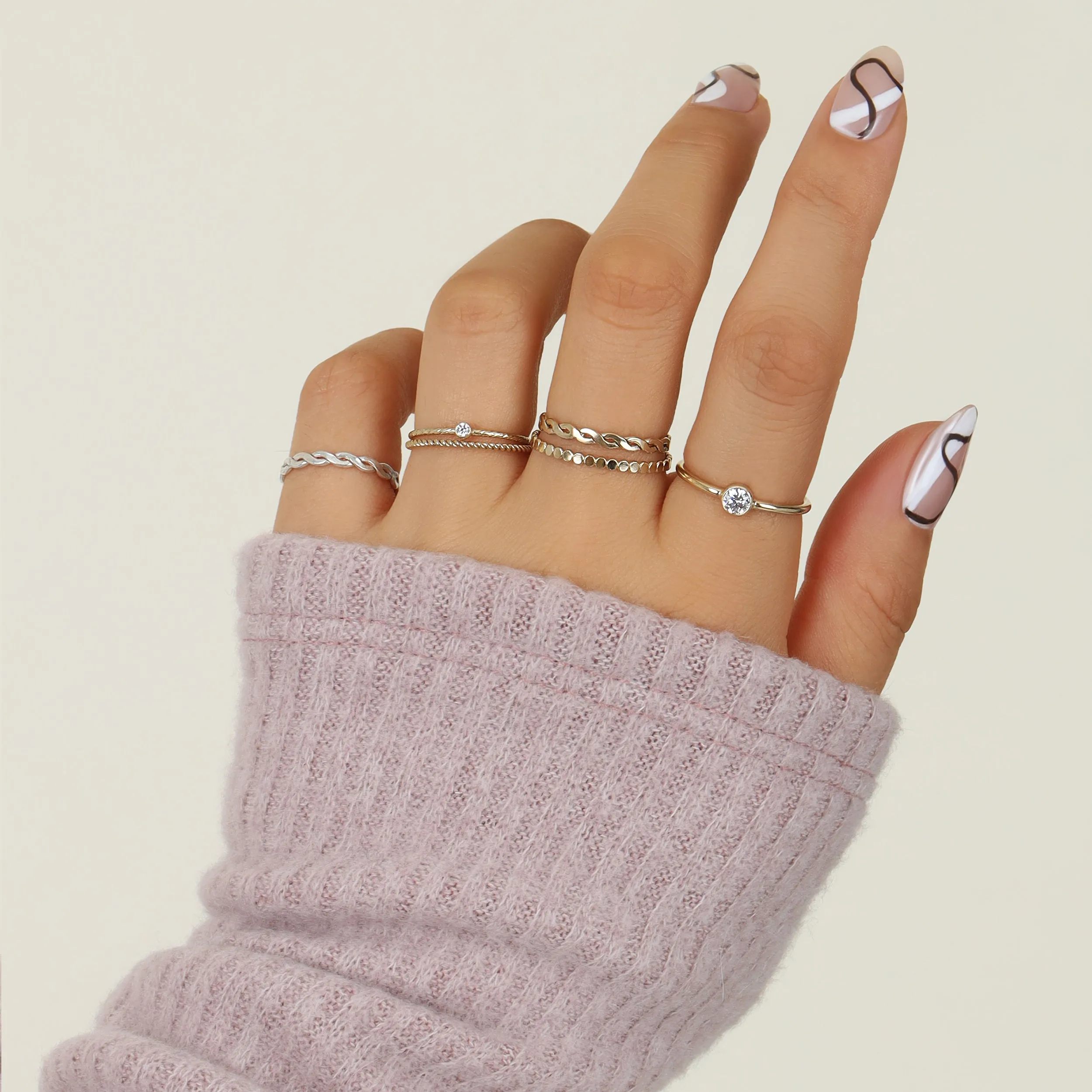 Big CZ Stone Ring