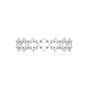 Birks Muse Sterling Silver Stack Ring