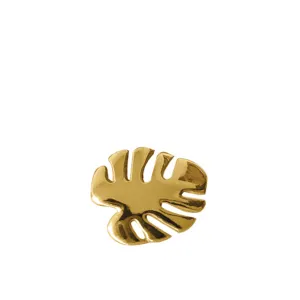 BOHEME MONSTERA LEAF STUD rts