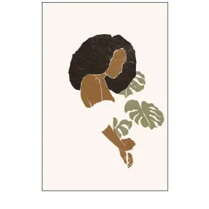 Boho Monstera Leaves I