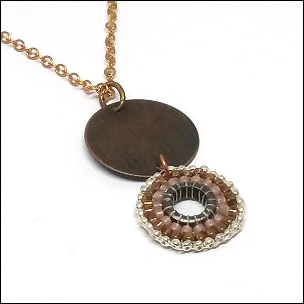 Brass Beauty Pendant