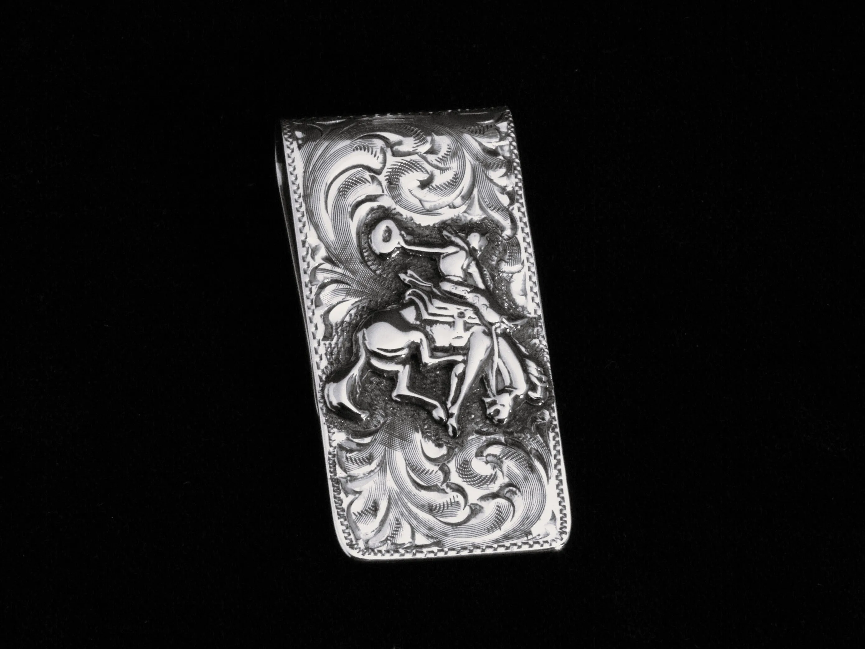 Bronc Money Clip, Two Colors