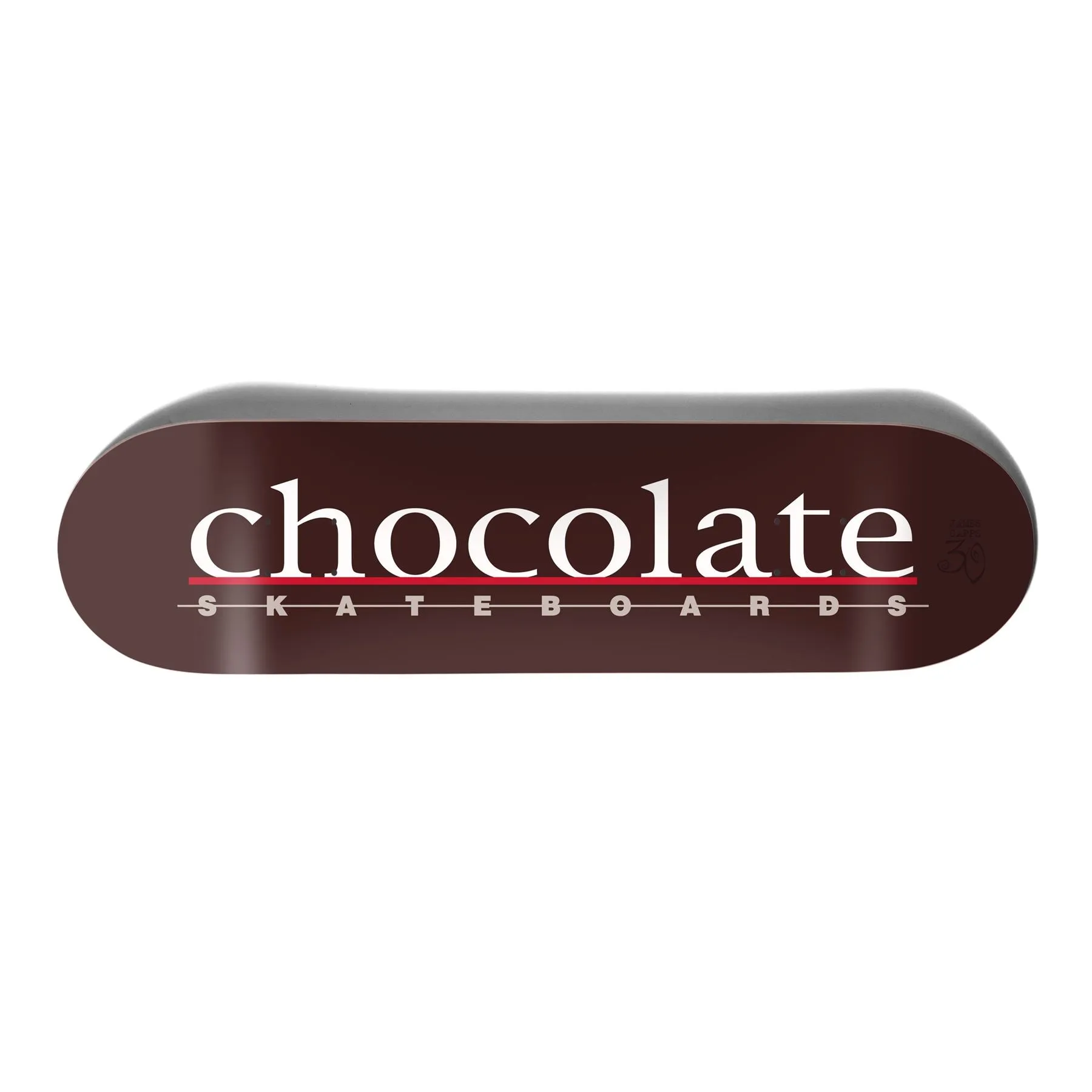 Chocolate Skateboard The Bar Logo James Capps Skateboard Deck - 8.0"