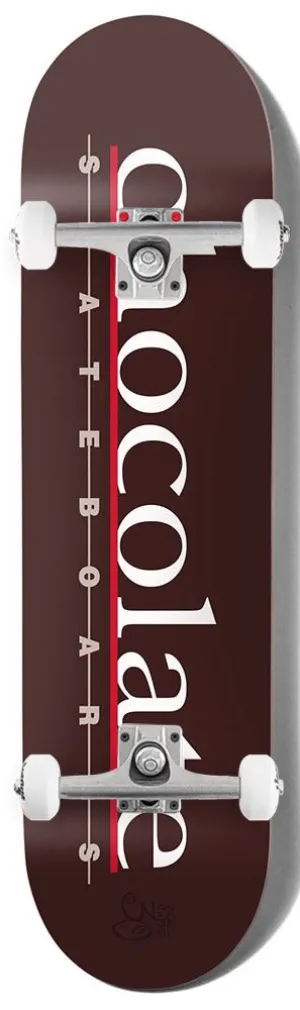 Chocolate Skateboard The Bar Logo James Capps x Venom Custom Complete Skateboard - 8.0"