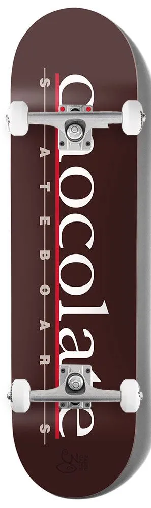 Chocolate Skateboard The Bar Logo James Capps x Venom Custom Complete Skateboard - 8.0"