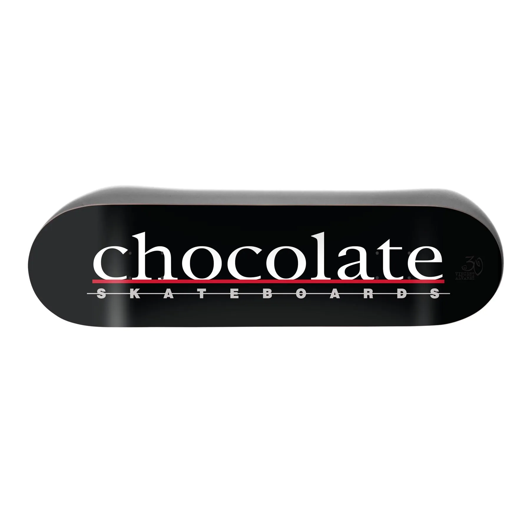 Chocolate Skateboard The Bar Logo Vincent Alvarez Skateboard Deck - 8.5"