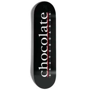 Chocolate Skateboards 30 Years Bar Logo Vincent Alvarez Skateboard Deck 8.25"
