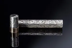Cigar Tube Floral 14K