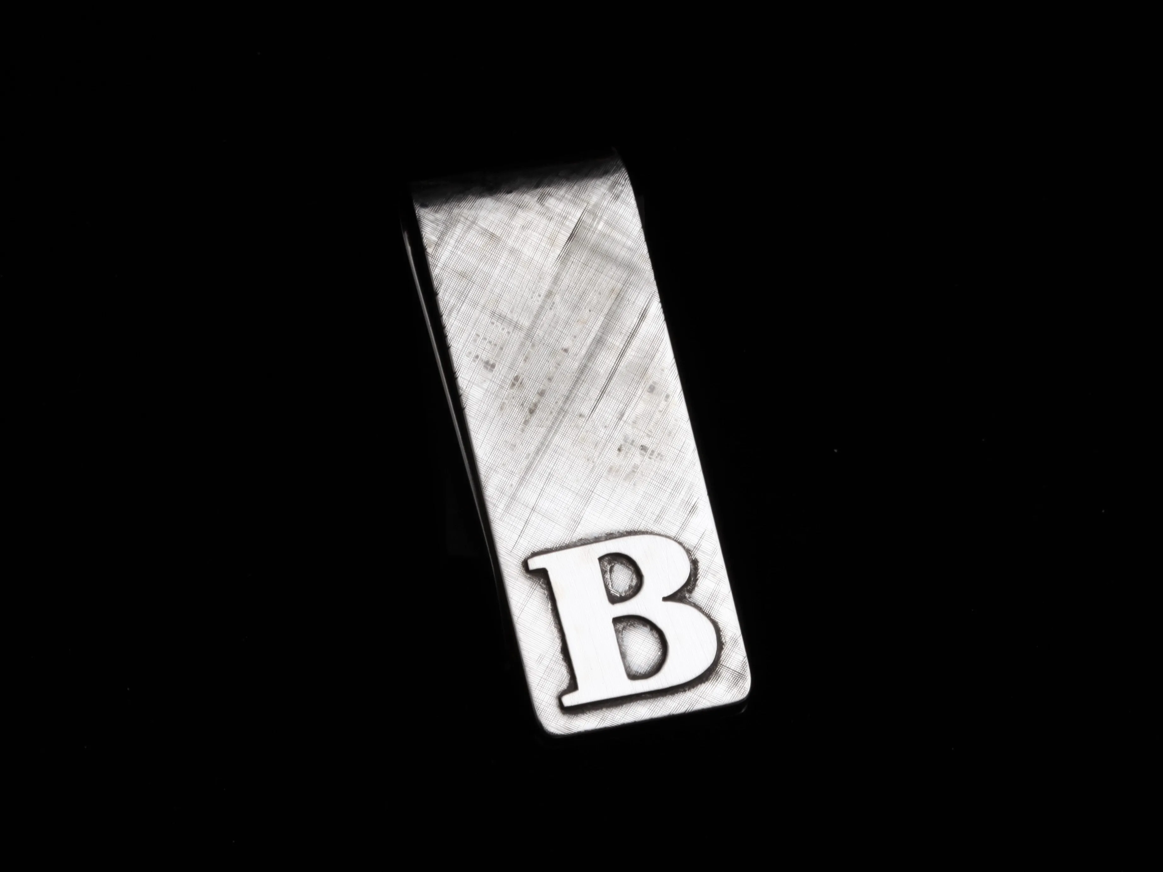 Classic Florentine Money Clip with Custom Monogram