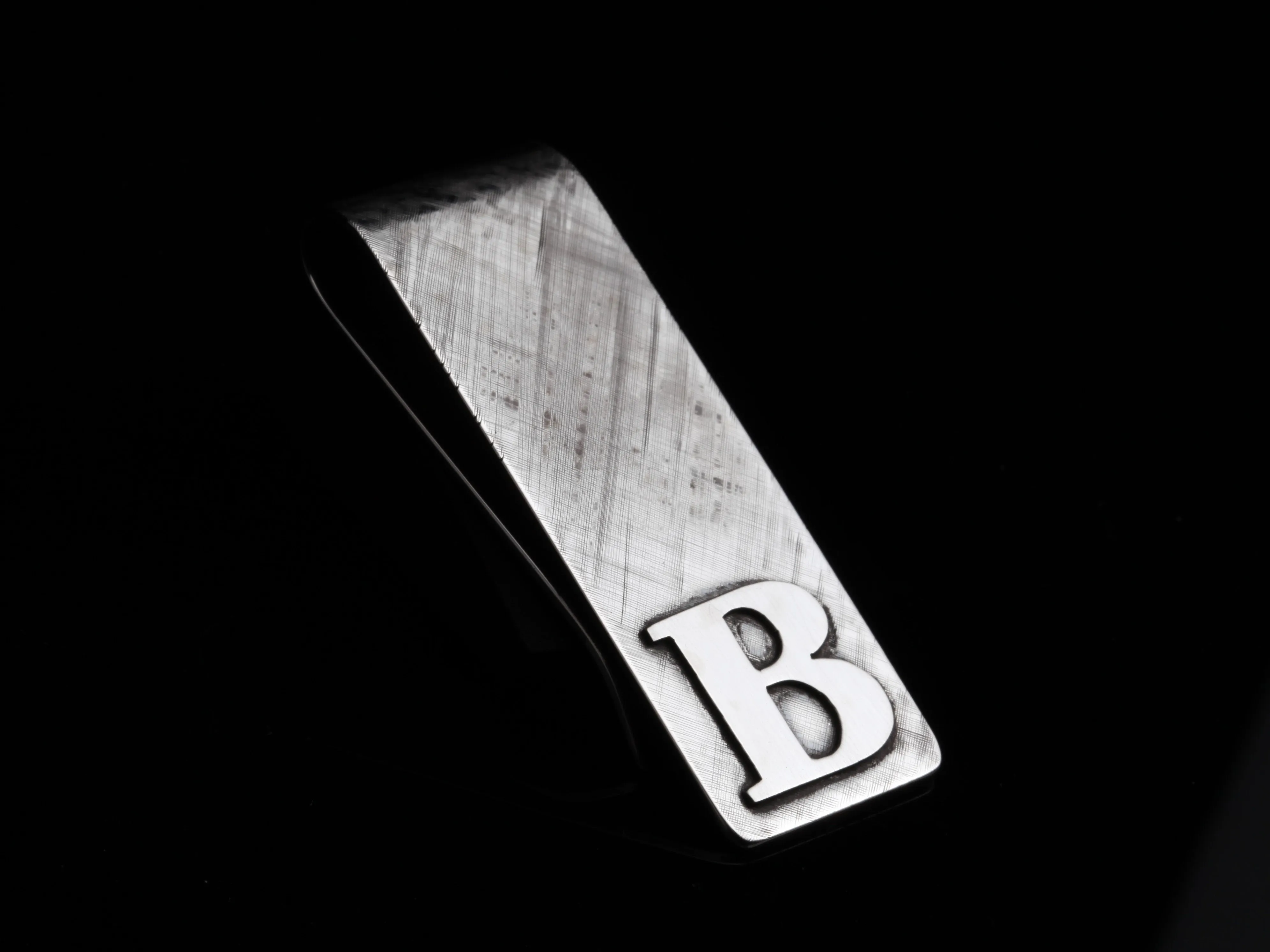 Classic Florentine Money Clip with Custom Monogram