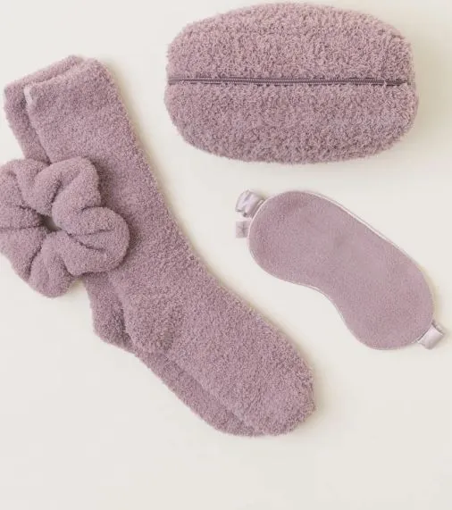 CozyChic Eye Mask, Scrunchie and Sock Set
