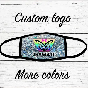 Custom Logo Mask / Protective Face Mask / Washable / Dust Mask/ Face Mask for Adults/ Face Mask for Youth