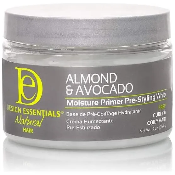 Design Essentials Almond & Avocado Moisture Primer Pre-Styling Whip 12oz