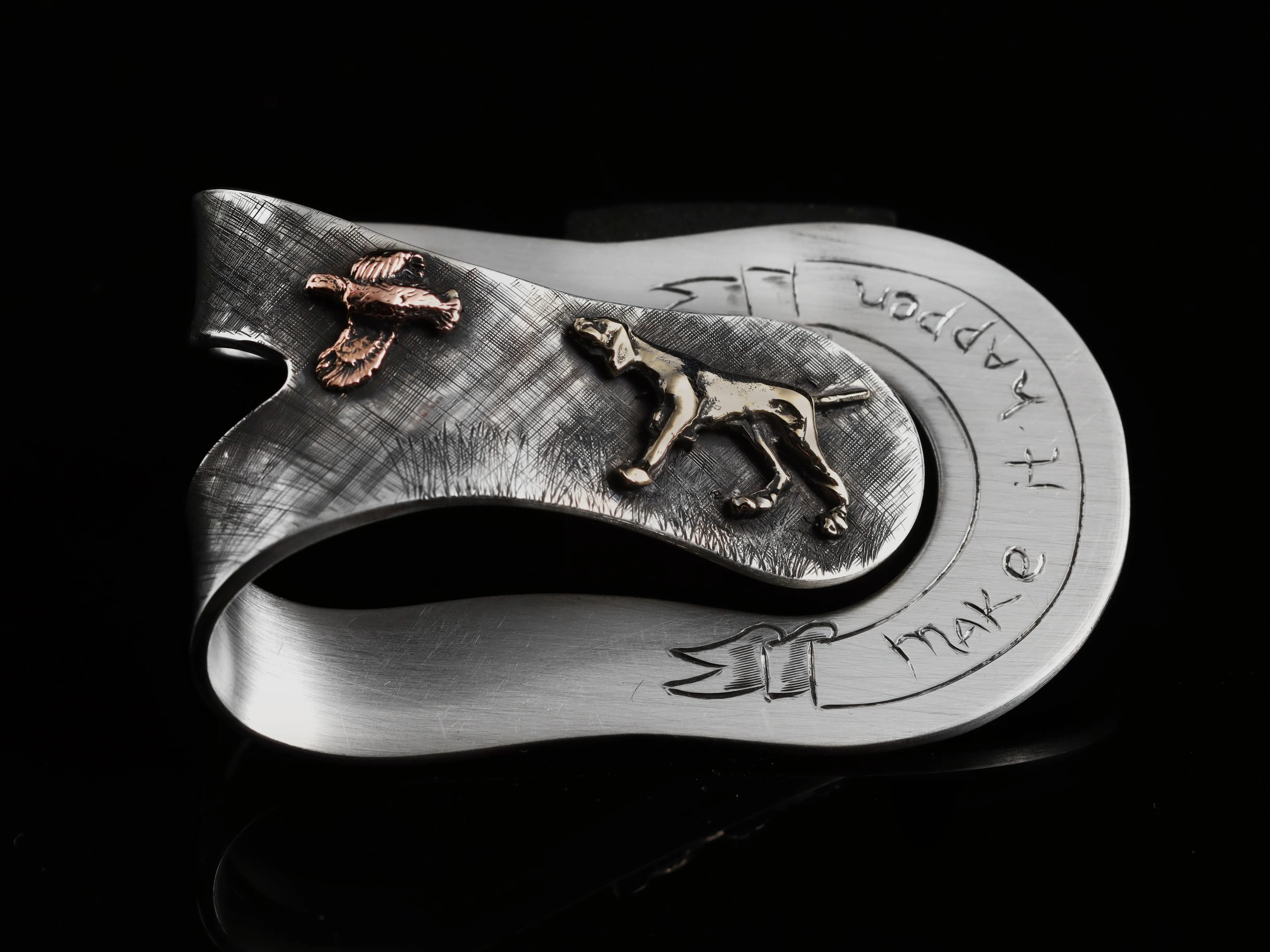 Dog & Quail Big Bend Money Clip