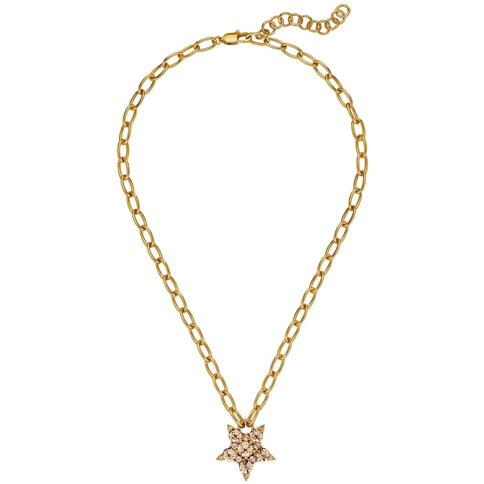 Dyrberg Kern Sagitta Gold Necklace - Golden