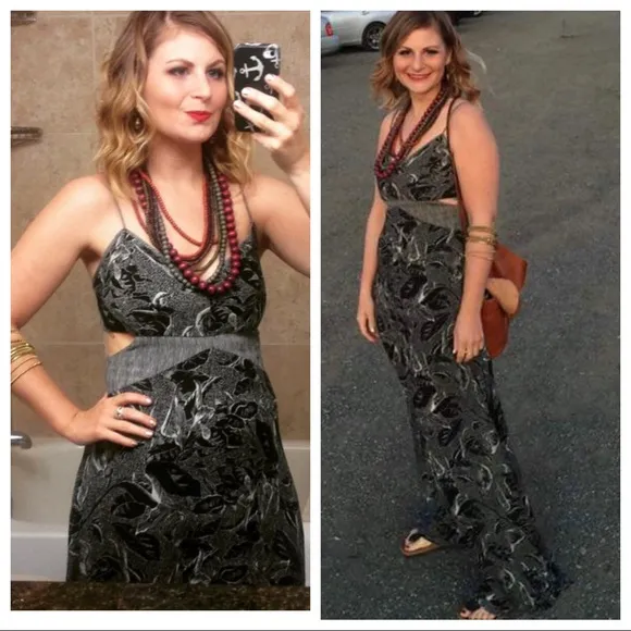 Ecote Cutout Maxi Dress