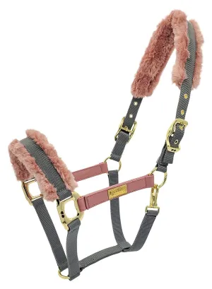 Estate Halter Fleece Grey & Dusk