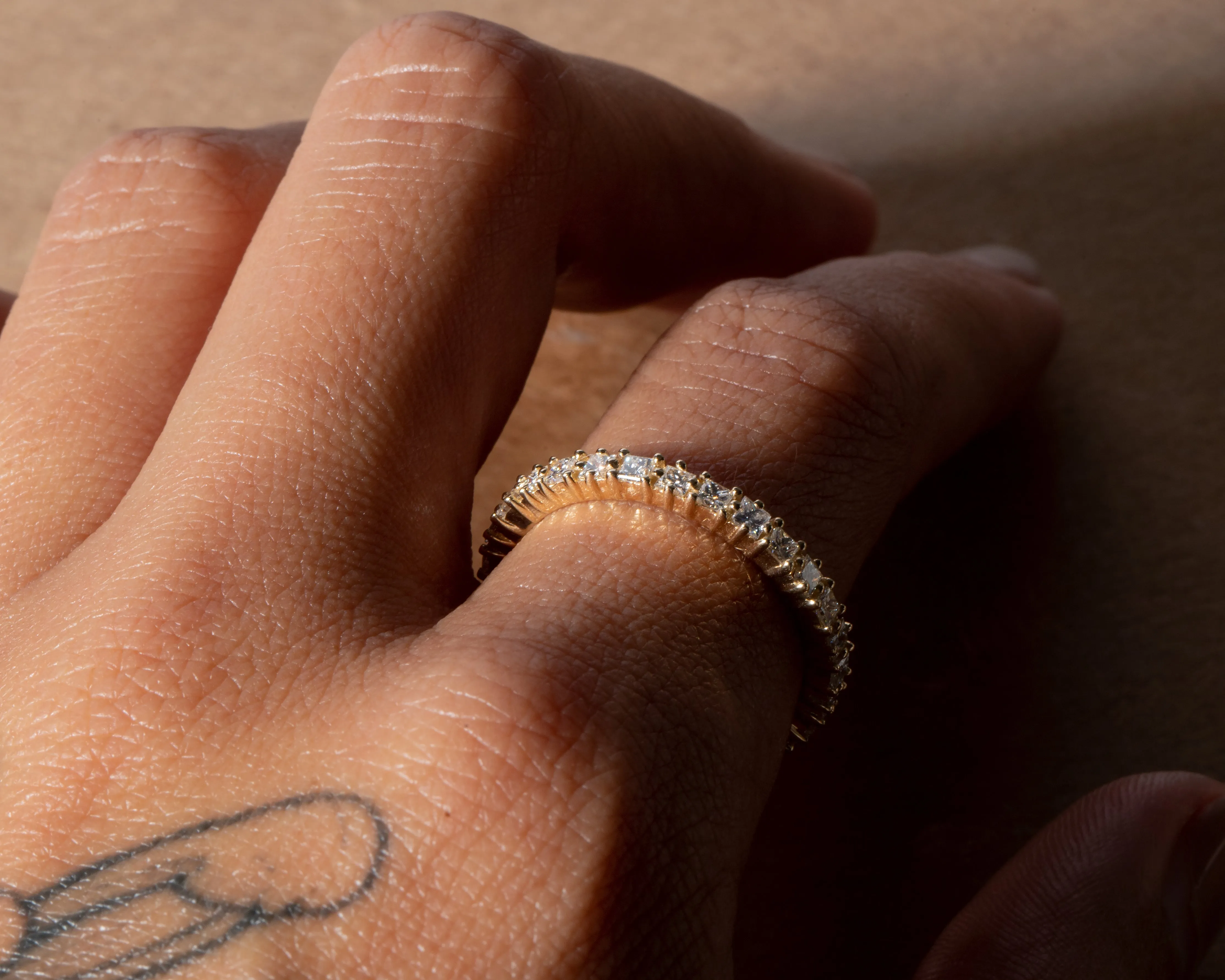 Evie Eternity Band (Ready to Ship Size 7.5)