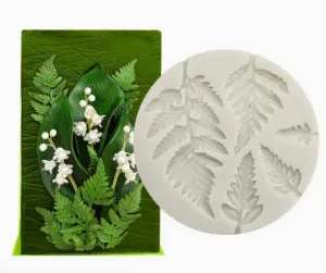 Fern Leaf Silicone Fondant Mould