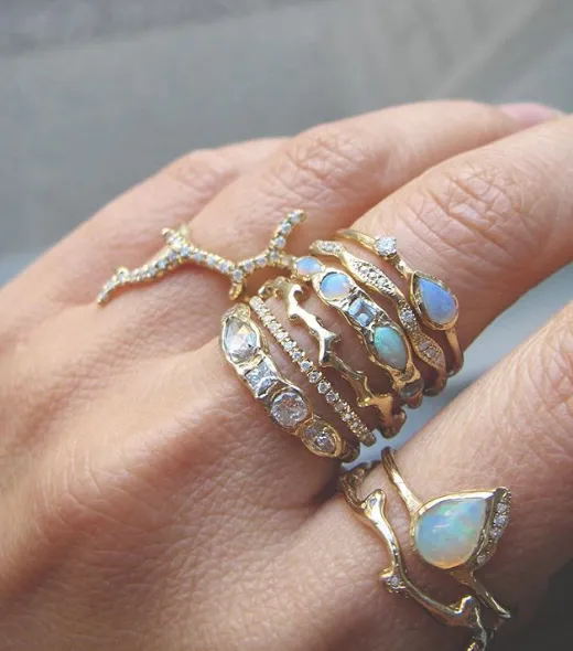 Fire Coral Ring