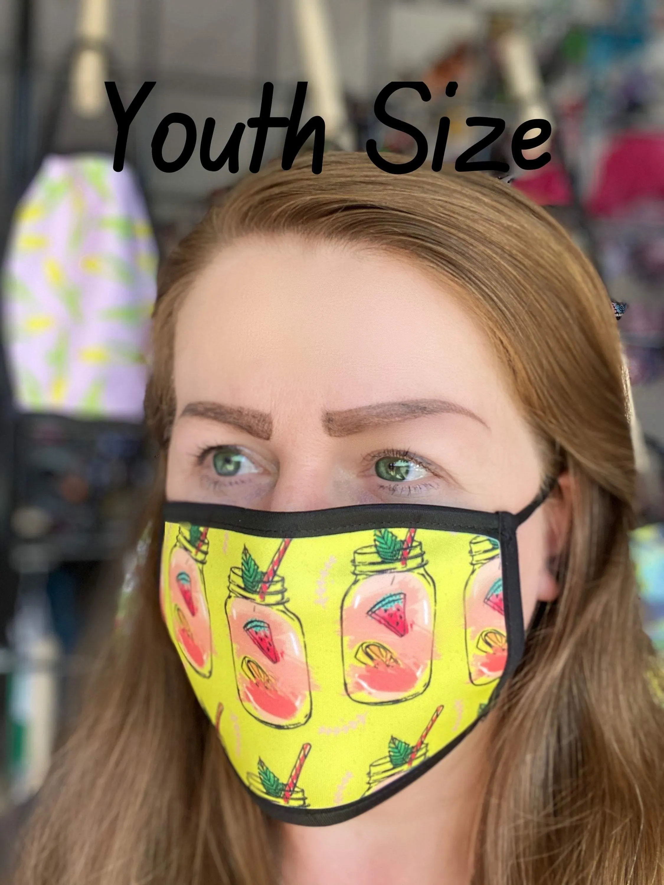 Funny Faces Face Mask / Washable / Dust Mask/ Face Mask for Adults/ Face Mask for Youth