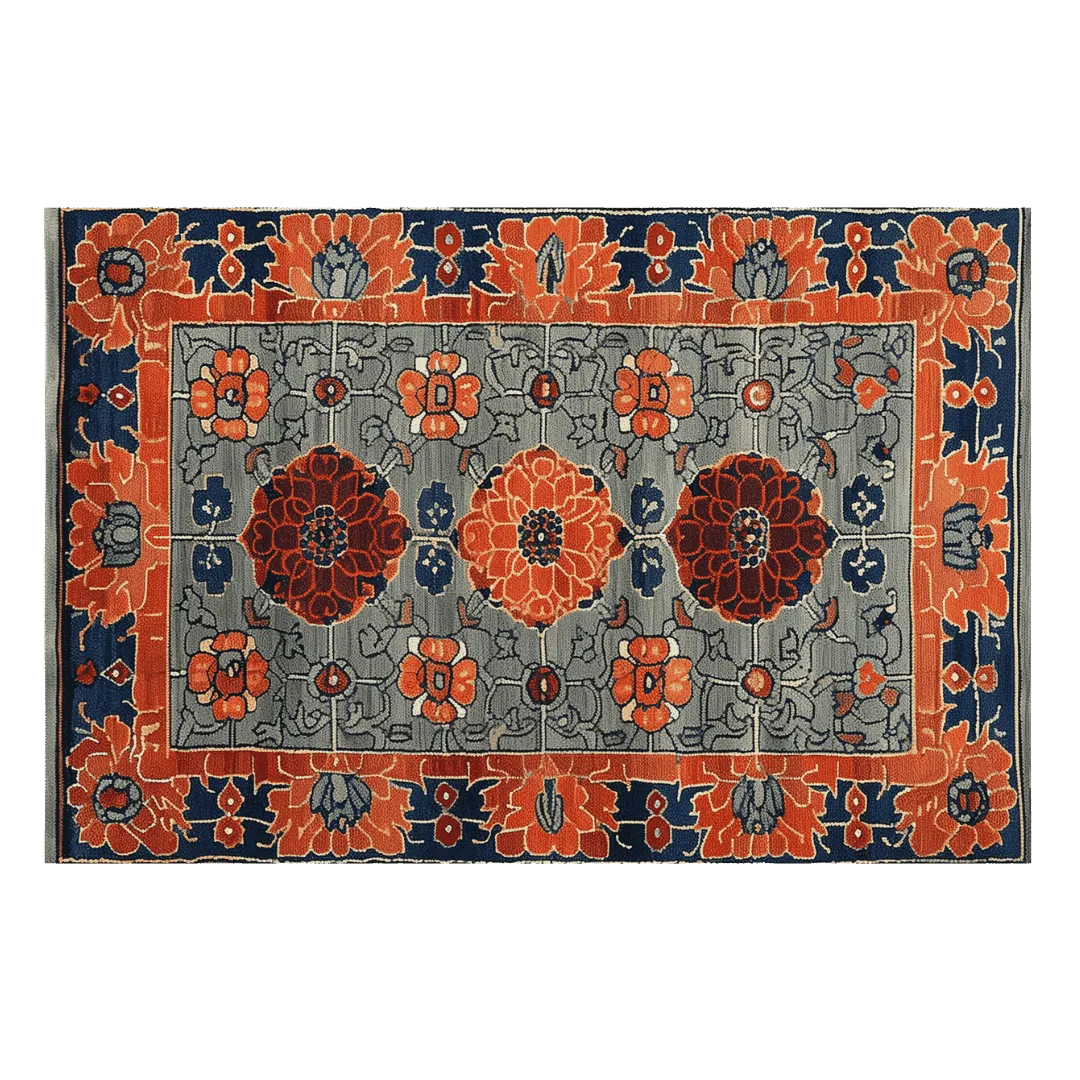 Garden of Tradition Hand Tufted Rug