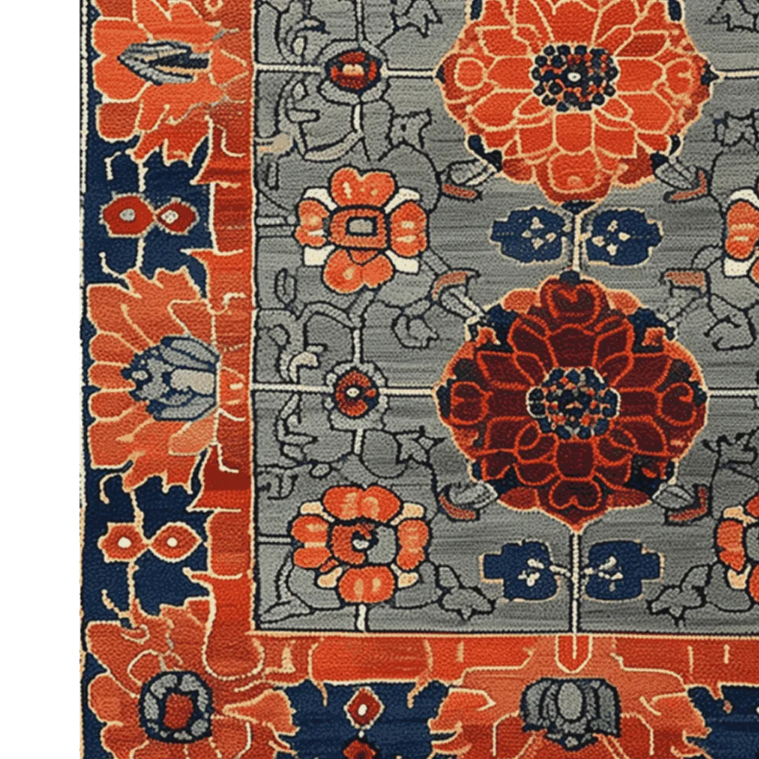 Garden of Tradition Hand Tufted Rug